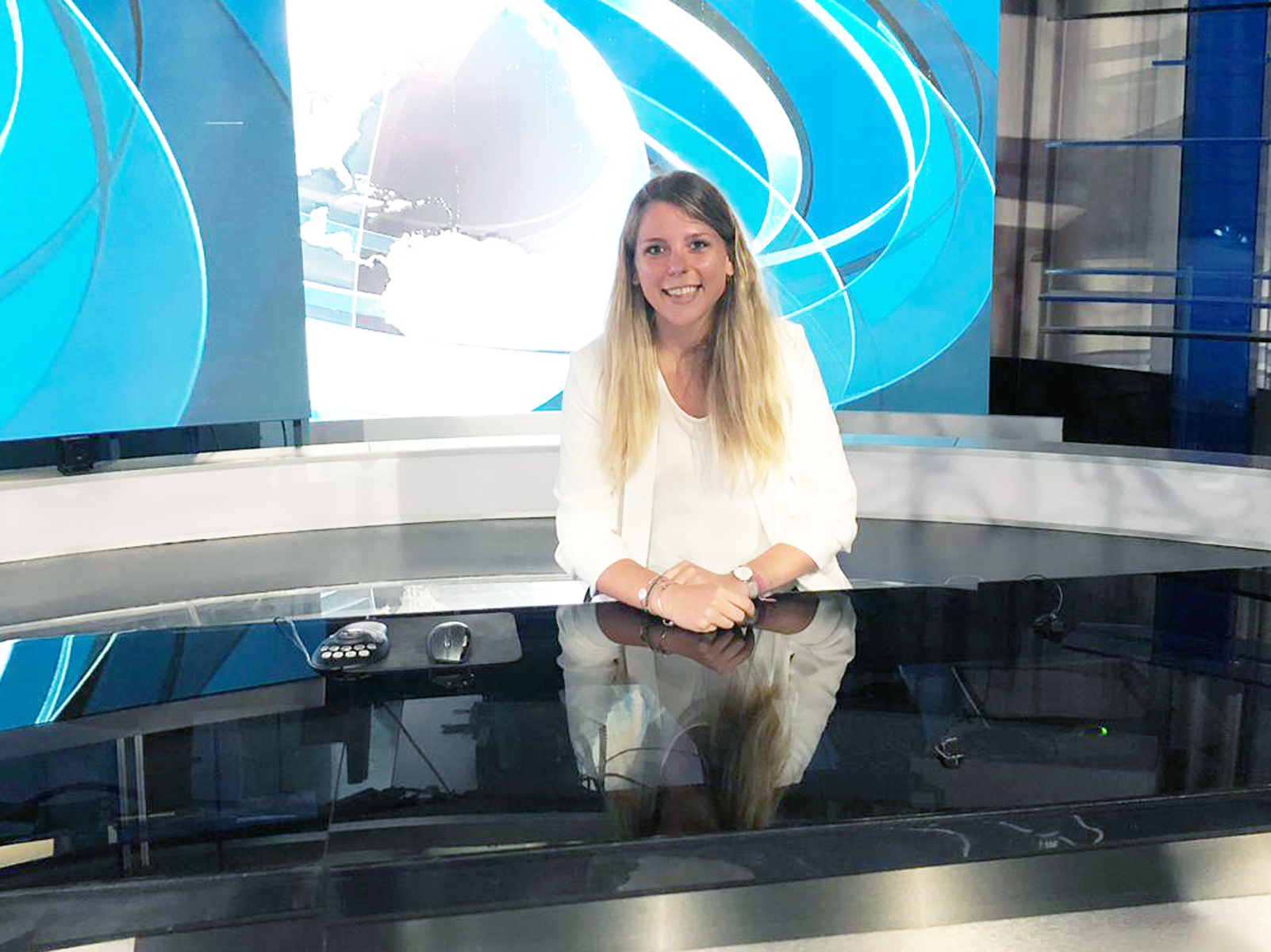 Negli studi del TG1