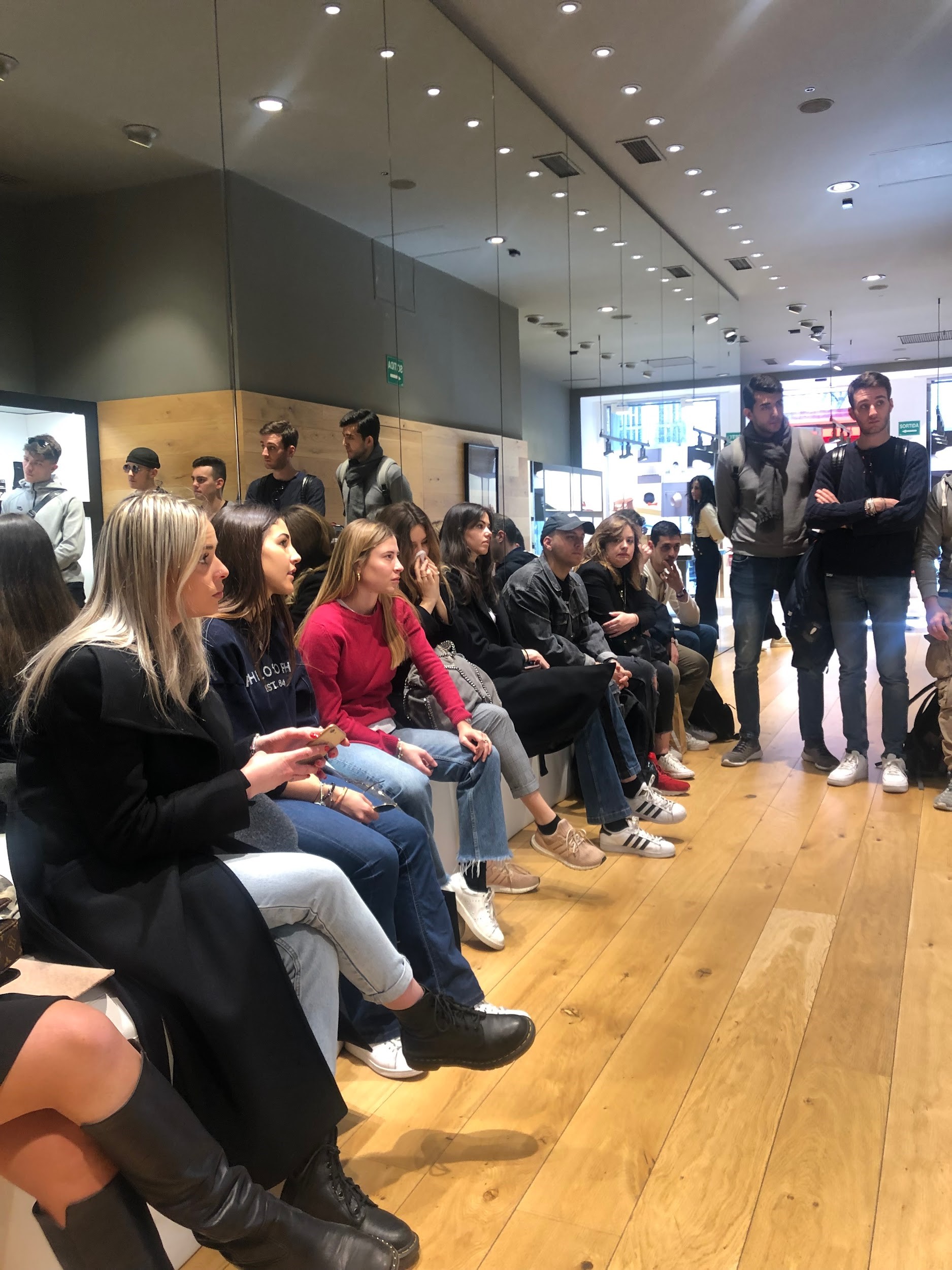 In store company visit