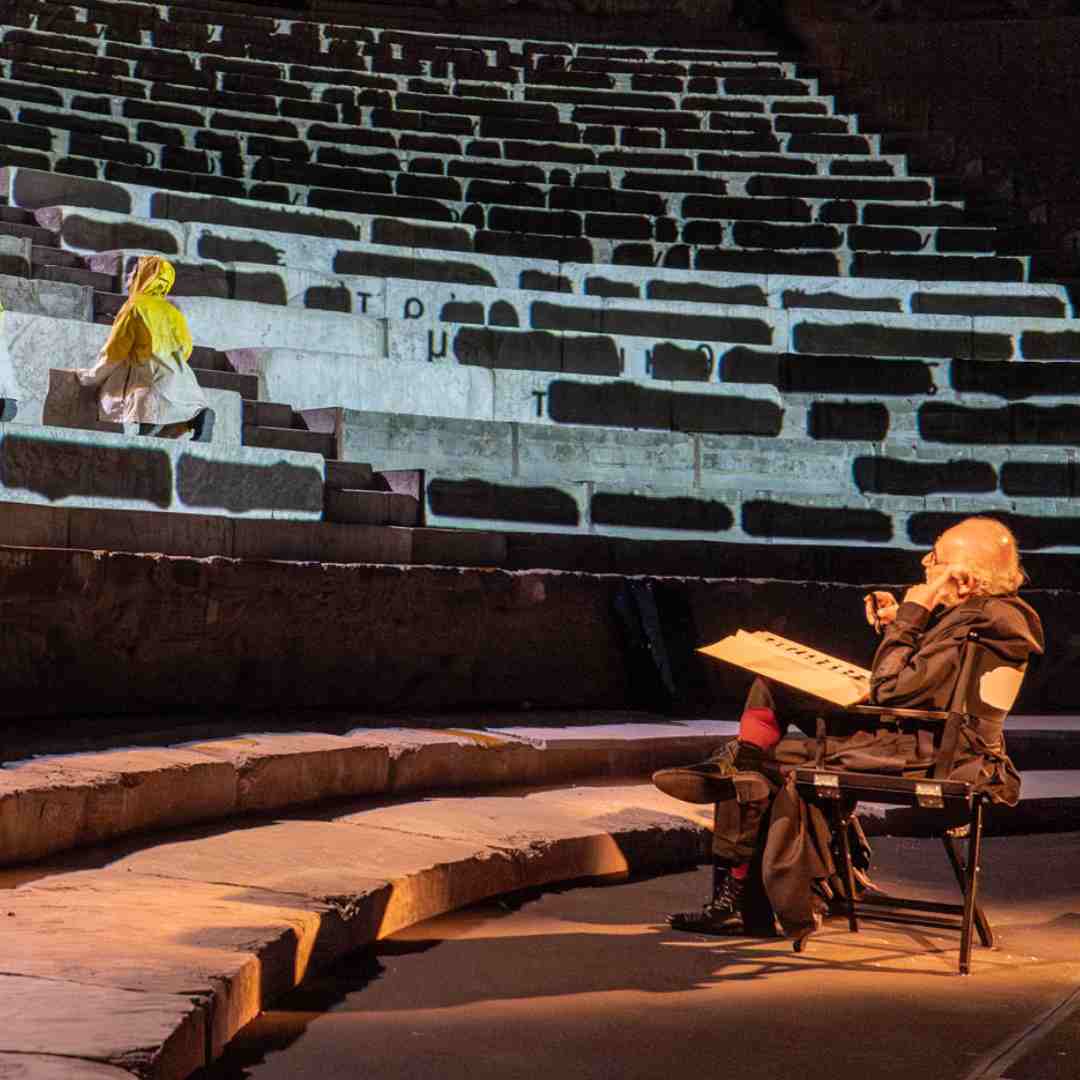 Tra Arte e teatro: una lezione aperta con Emilio Isgrò
