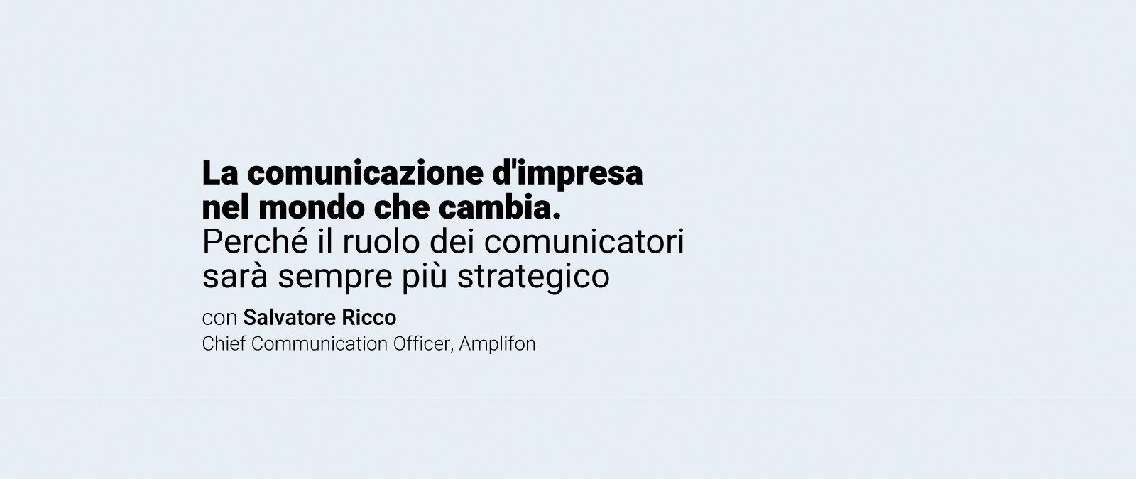 The Future of Corporate Communication: panel discussion in IULM