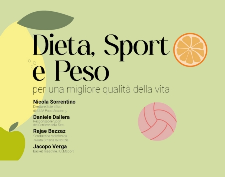 13 maggio 2024 - Dieta, sport e peso. Per una migliore qualità della vita