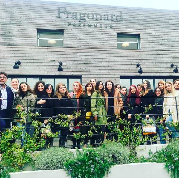 Visita presso l'azienda Fragonard durante lo study-tour in Provenza