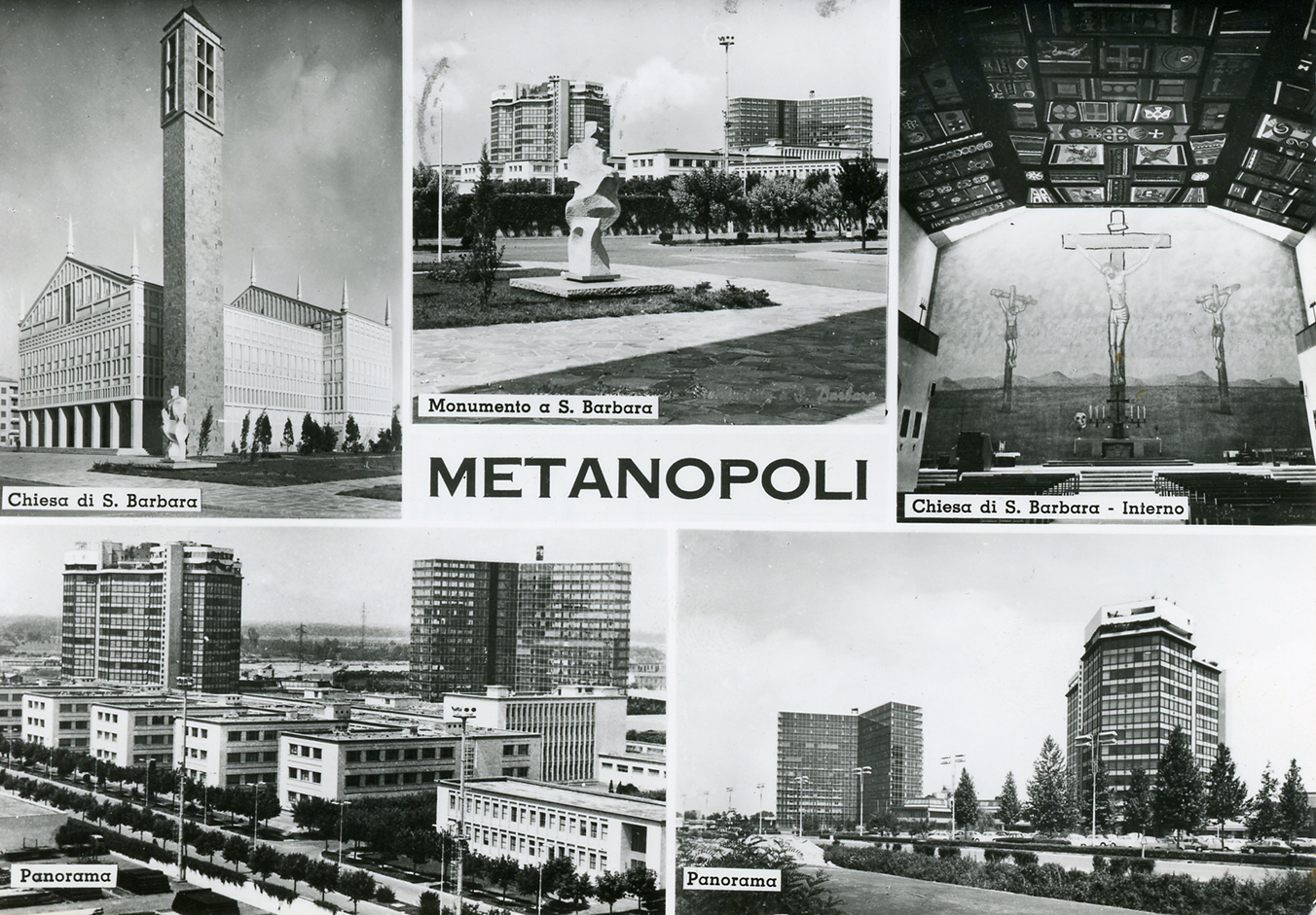 26 - Cartolina di Metanopoli