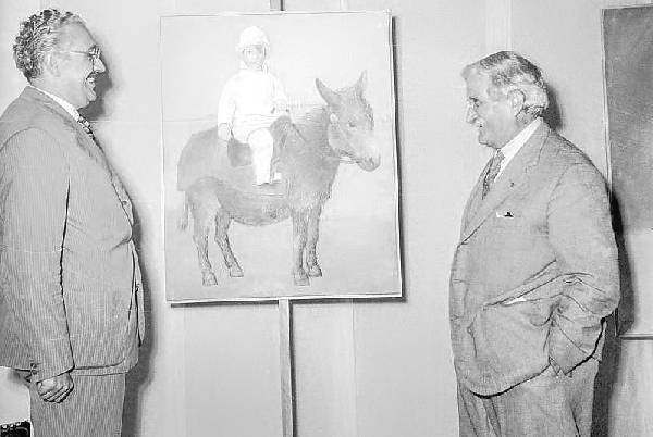 16 - Allestimento mostra Picasso Palazzo Reale 1953 2