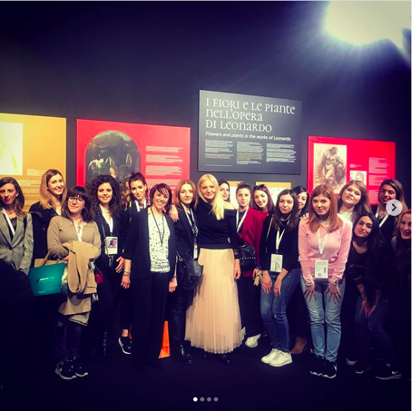 Visita presso la mostra di Leonardo da Vinci al Cosmoprof di Bologna