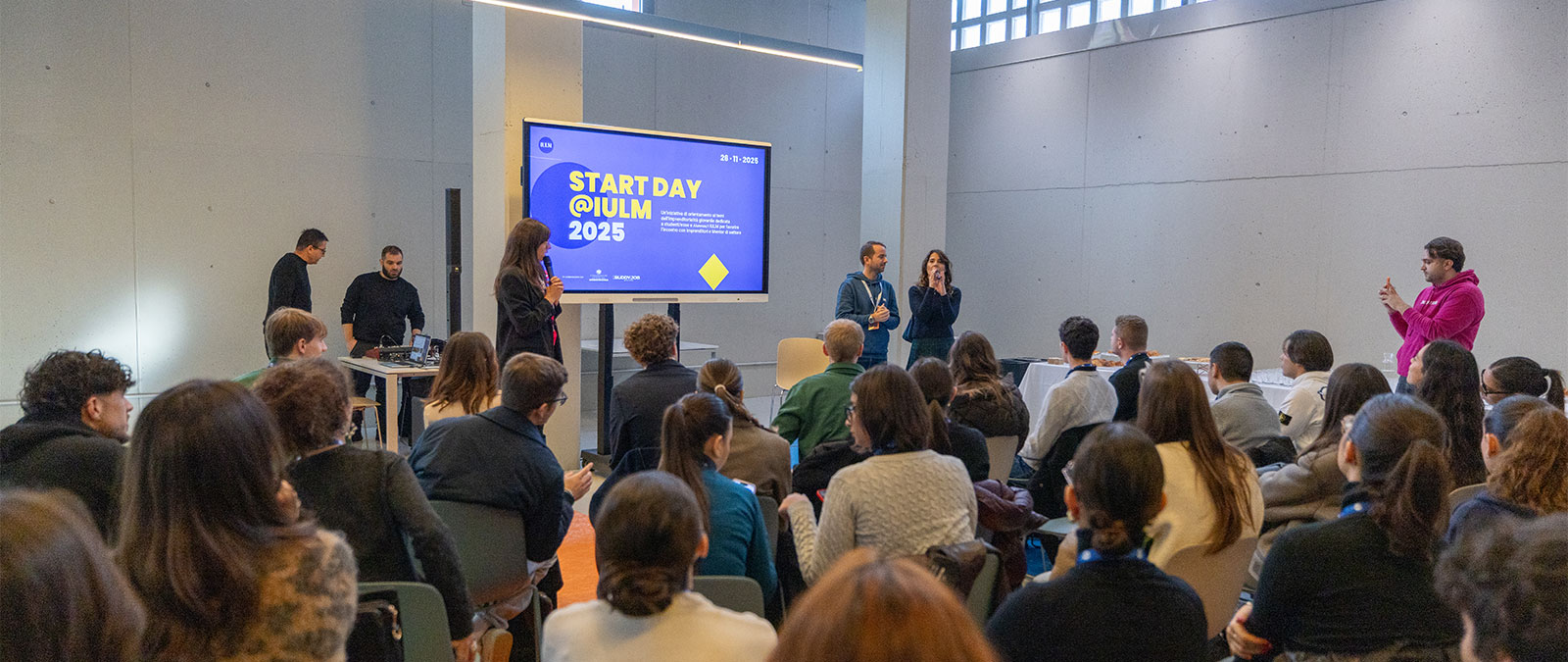 Start Day @IULM: l’Ateneo inaugura il primo matching day tra studenti, imprenditori e manager