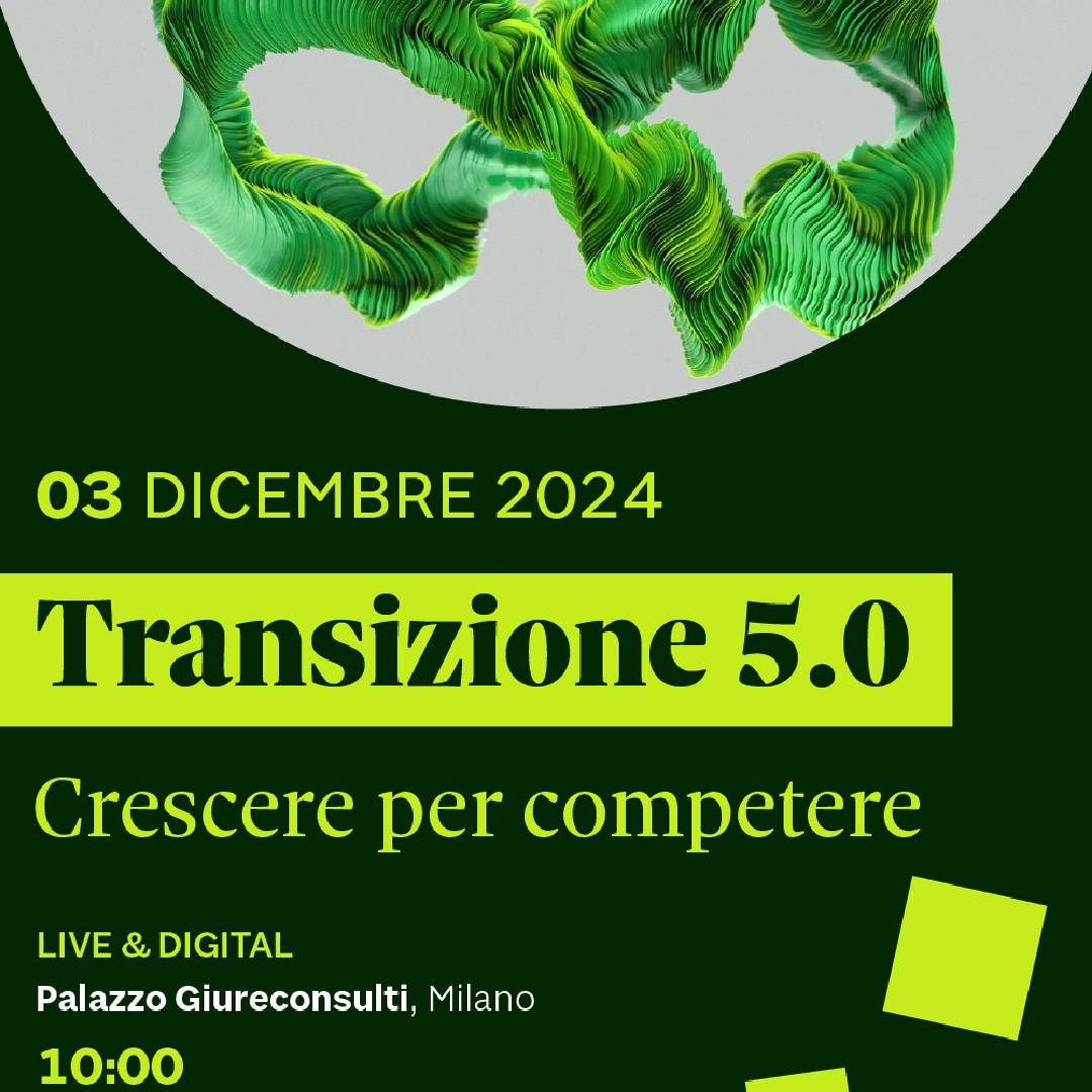 IULM Rector guest speaker at Il Sole 24 Ore roundtable on Transition 5.0