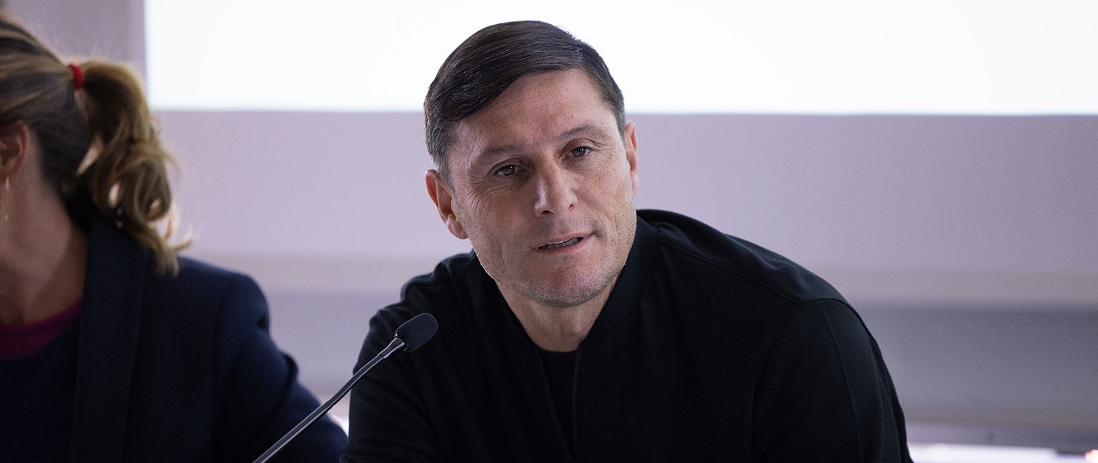 Javier Zanetti ospite in IULM per una lezione sulla comunicazione sportiva