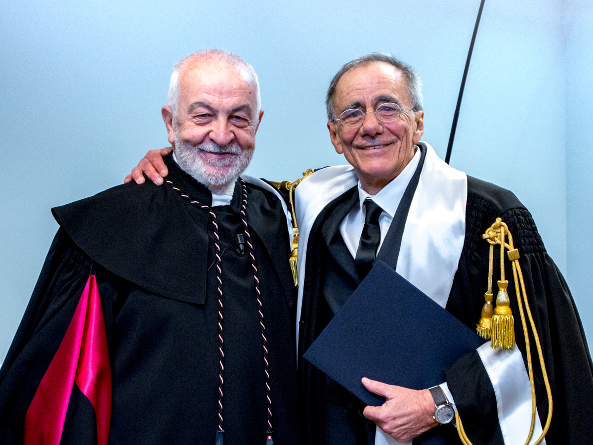Gianni Canova e Roberto Vecchioni