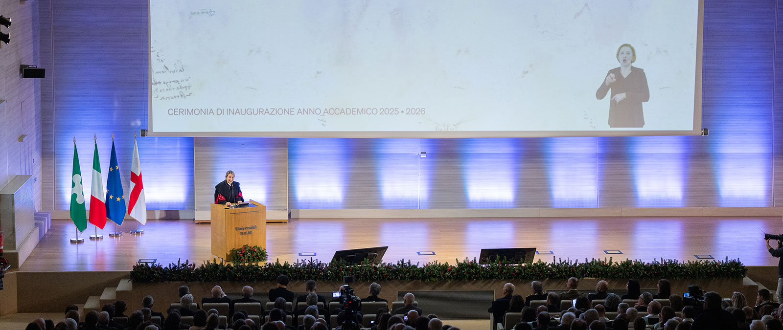 Cerimonia di inaugurazione dell'Anno Accademico 2025/2026