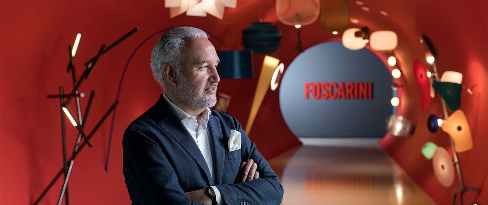 Carlo Urbinati, Presidente e Fondatore di Foscarini, ospite in IULM