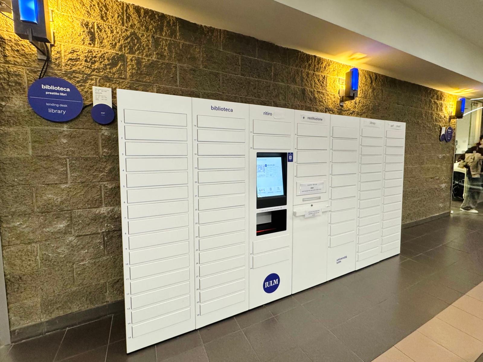 In Biblioteca il prestito è totalmente automatizzato: attivato il servizio di ritiro e restituzione libri tramite locker.