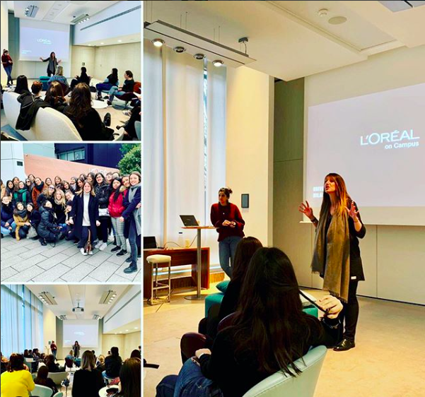 Visita presso il global Headquarter di L'Oreal durante lo study-tour a Parigi