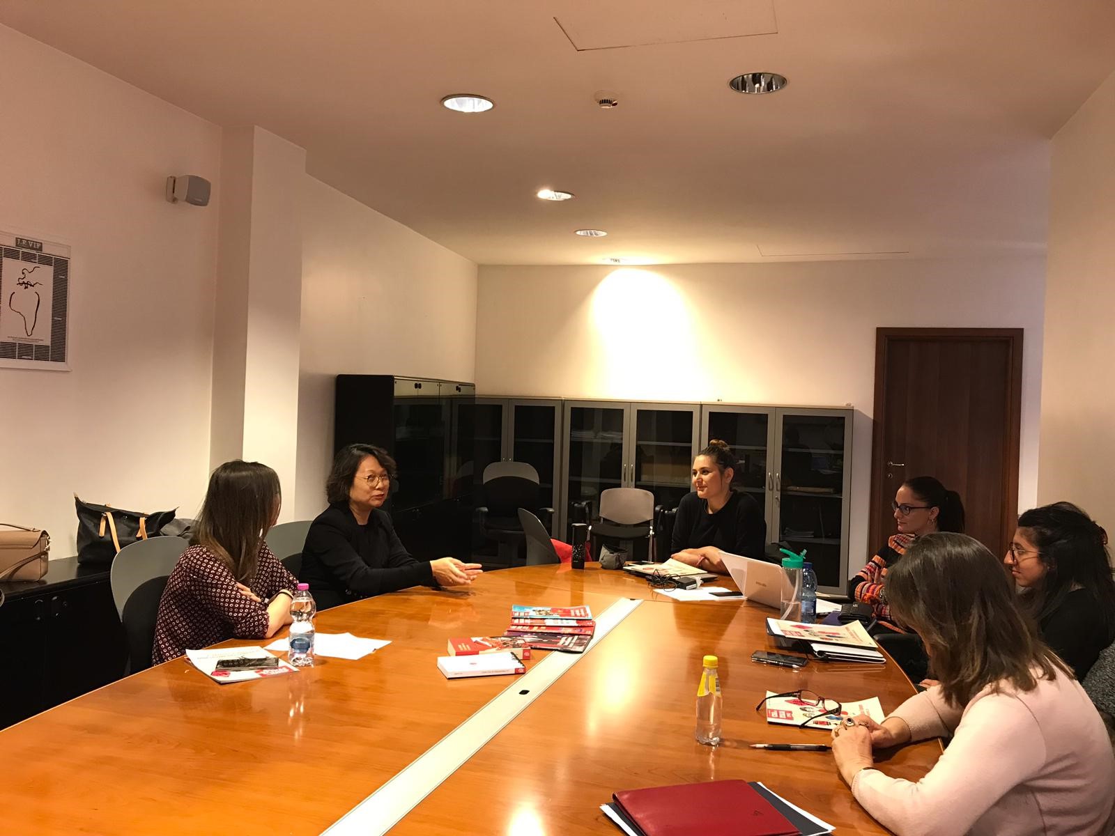 Seminario IV Ed. con Hu Lanbo, Direttrice di Cina in Italia