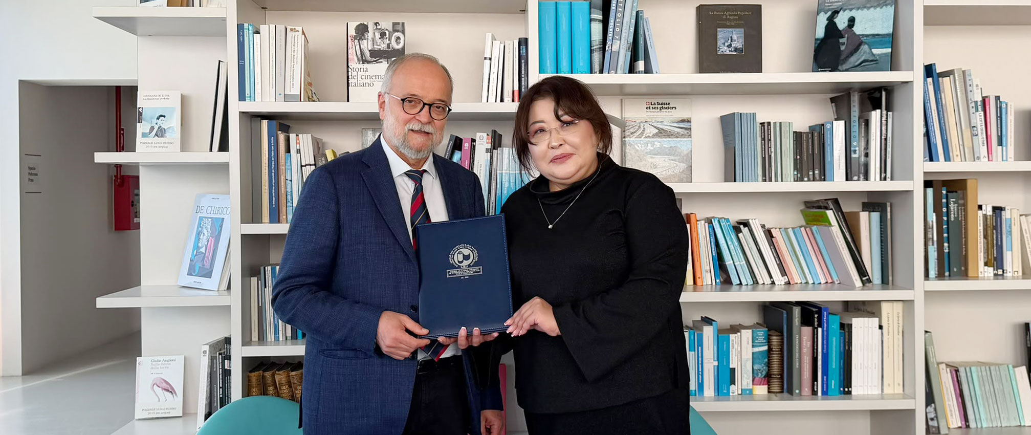 Cooperazione internazionale: la delegazione della Kazakh Ablai Khan University in visita all&rsquo;Ateneo