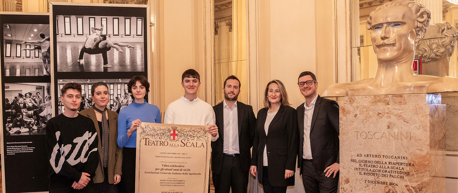 IULM at Teatro alla Scala presented video celebrating 80 years of Italian entertainment