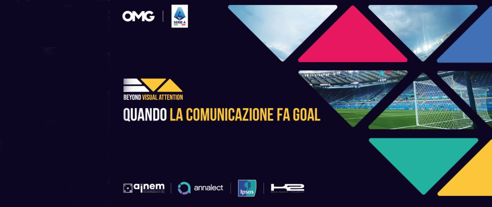 Beyond Visual Attention: when communication scores goals