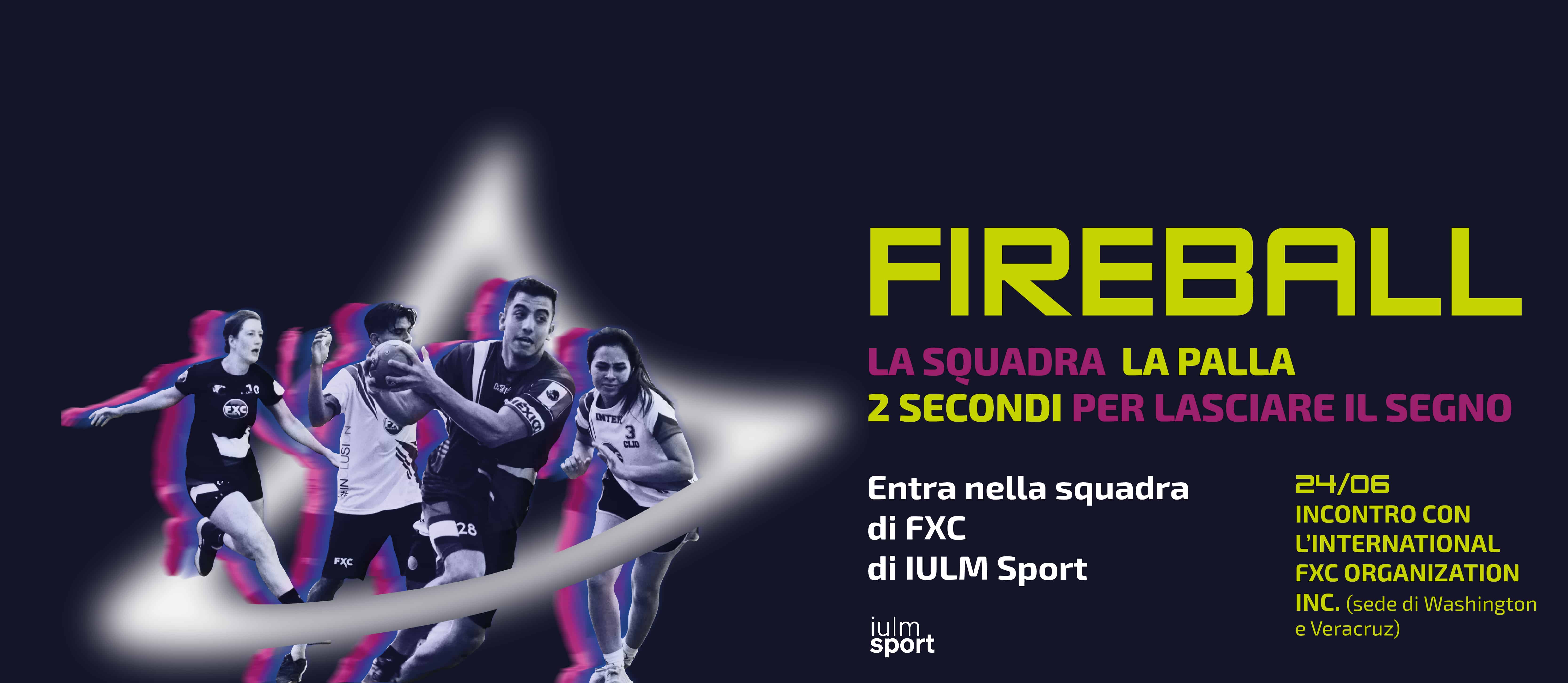 Nasce la squadra IULM Sport di FXC &ndash; Fireball Extreme Challenge&trade;️