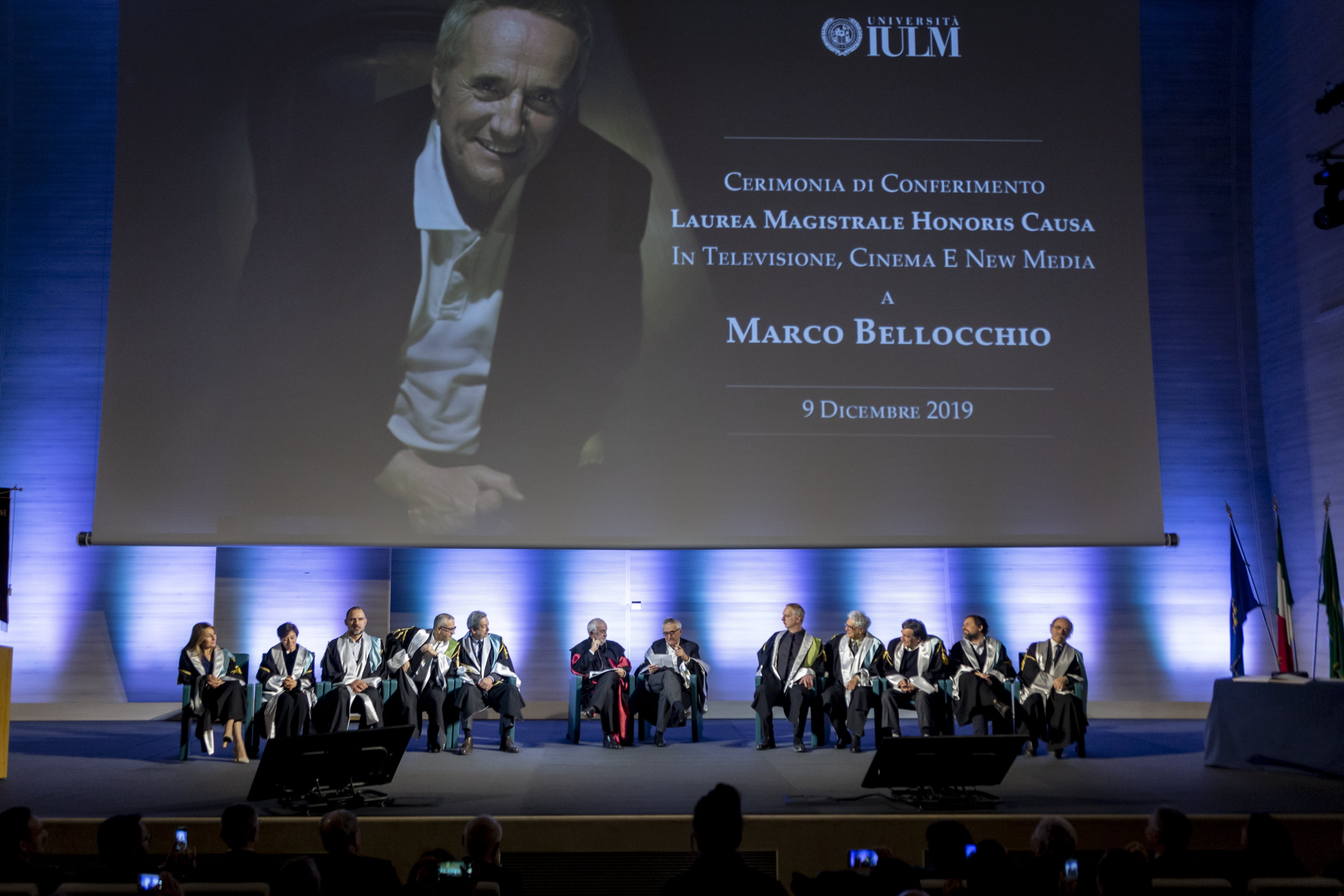 Cerimonia Laurea ad Honorem Marco Bellocchio
