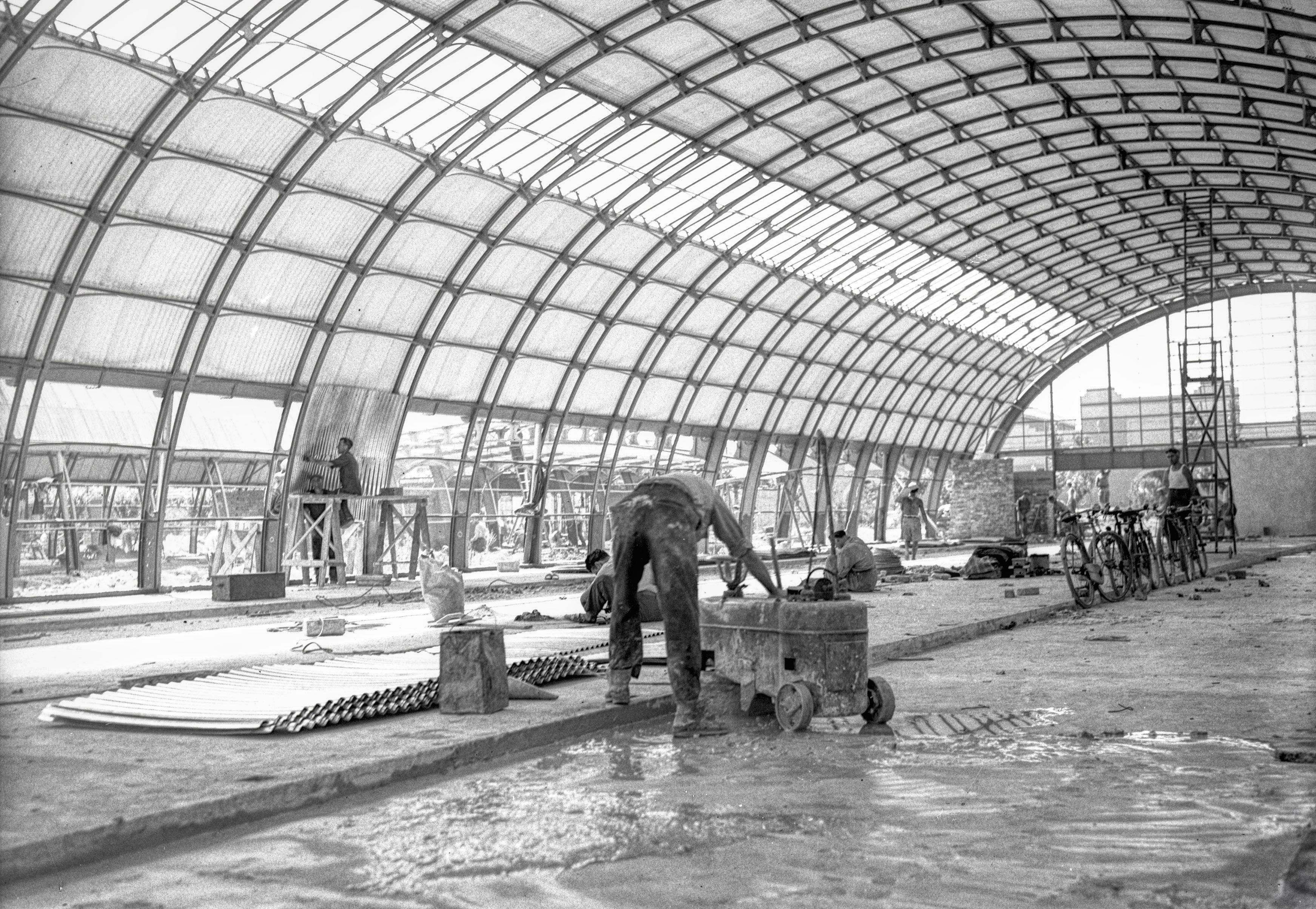 03 - Lavori ricostruzione post-bellica Fiera di Milano 1946