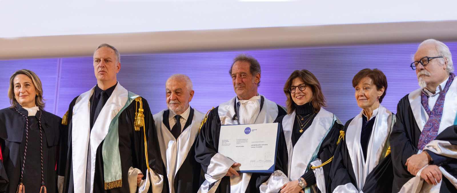 Conferito a Vincent Lindon il Master ad Honorem in Arti del Racconto