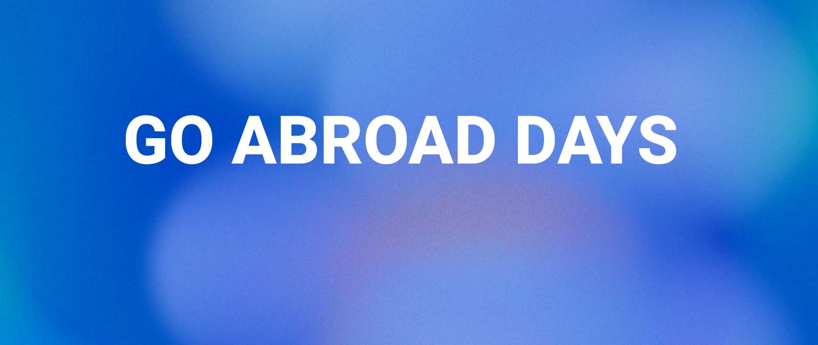 Go Abroad Days