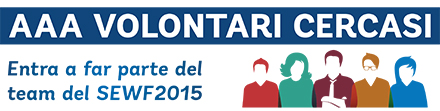 Volontari per SEWF2015 Volontari per SEWF2015