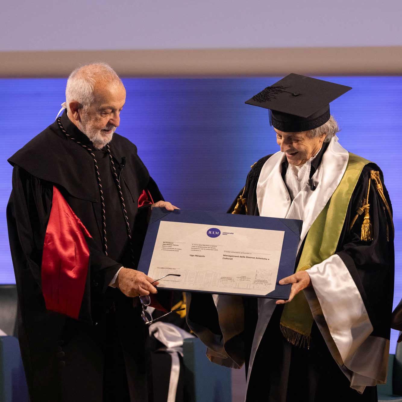Master ad Honorem a Ugo Nespolo