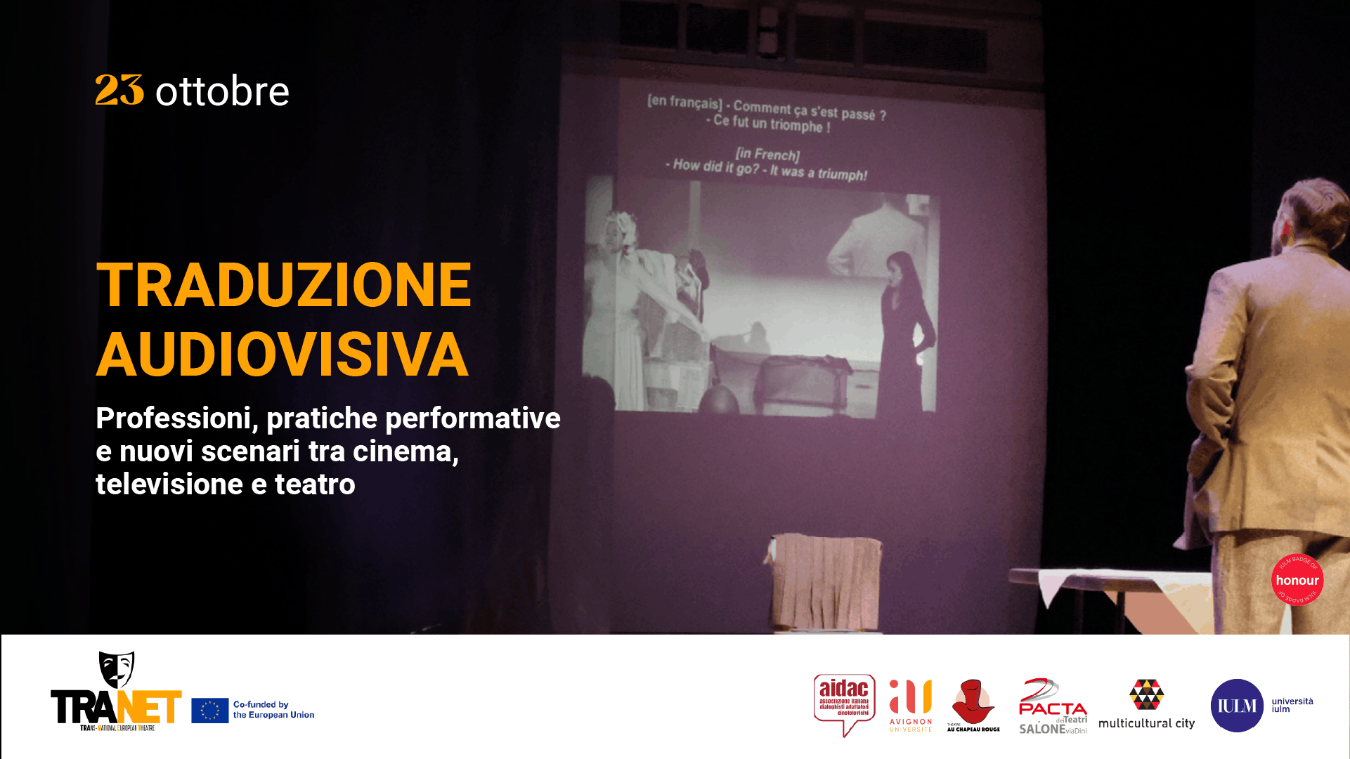 Traduzione audiovisiva. Professioni, pratiche performative e nuovi scenari tra cinema, televisione e teatro